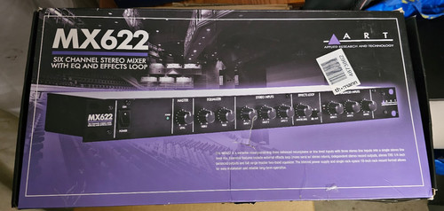 Art mx622 kanal stereo mixer - stereo,