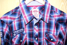 Herren hemd langarm - langarm, xl