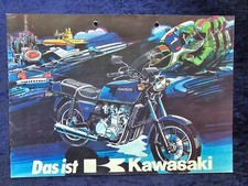 Kawasaki Prospekt 1981, Firmenprospekt mit Modellprogramm  Titel: Z 1300