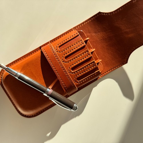 Leder füller etui für - etui, 4
