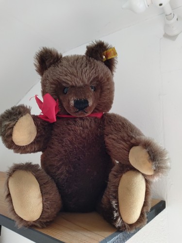 Teddybär steiff roter - v.,