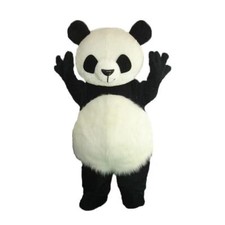 Maskottchen Panda Riesen