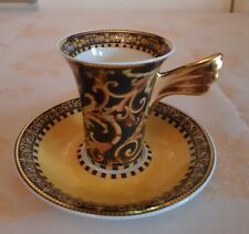 Rosenthal Porzellan Versace Barocco Tasse mit Unterteller