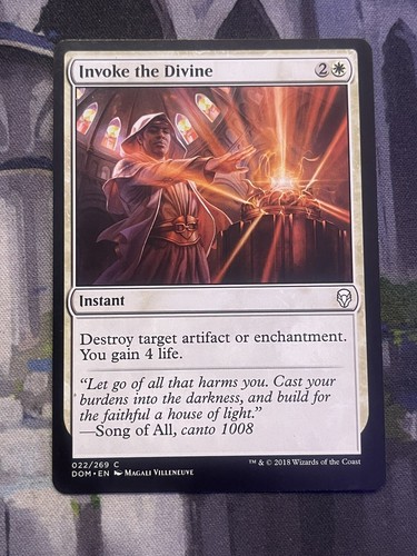 Invoke the divine m - the, |