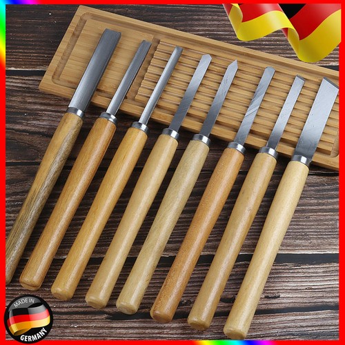 Teilig drechselmesser set - 8,