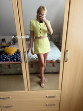 ZARA Sommer TWEED Set BLAZER