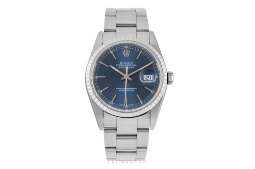 Rolex datejust blue - rolex,