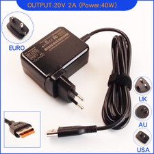 40W Netzteil Ladegerät für Lenovo Yoga 900s-12ISK 80ML 80JH000UUS AC Adapter