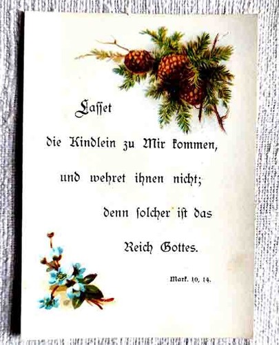Altes lesezeichen lasset - altes, "lasset