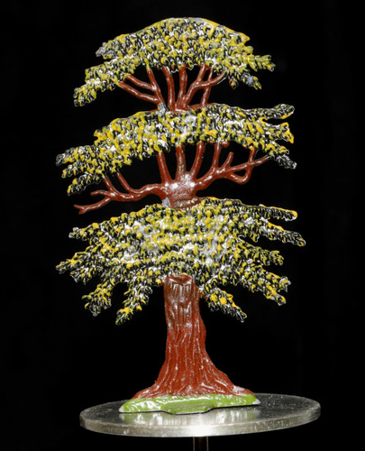 Zinnfigur kleiner baum linde - baum,