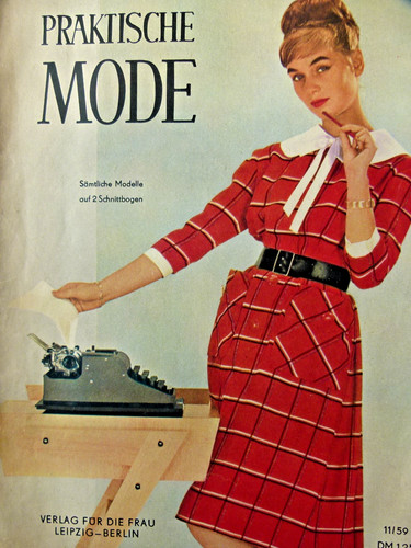 Modeheft praktische mode 1959 - mode,