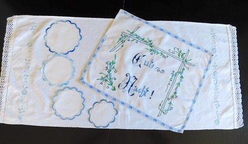 Konvolut alte handarbeiten - konvolut,