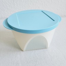 Tupperware Mediterrano Schüssel hellblau 1,5 l mit Deckel 5573A-5 Stil Fenster