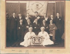 Foto Verein der Bäckergesellschaft  1899 1920, Röseler, Voss,... - 10916715