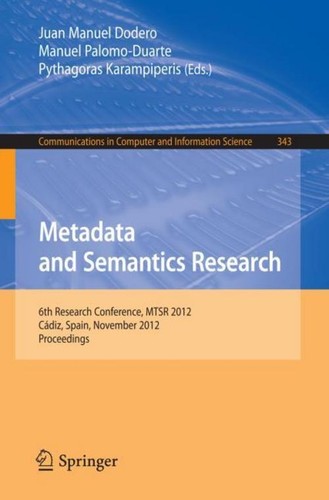 Metadata and semantics - metadata,