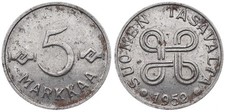 Finnland - Finland 5 Markkaa