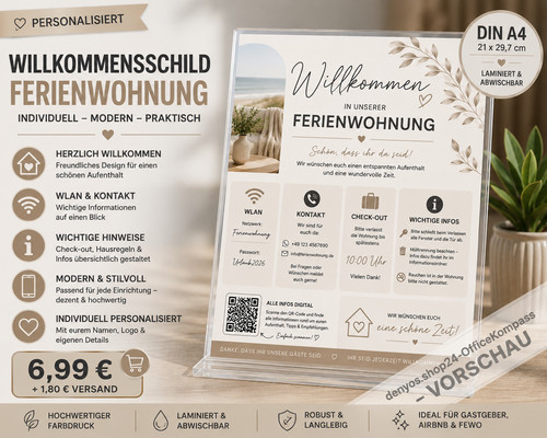 Willkommensschild