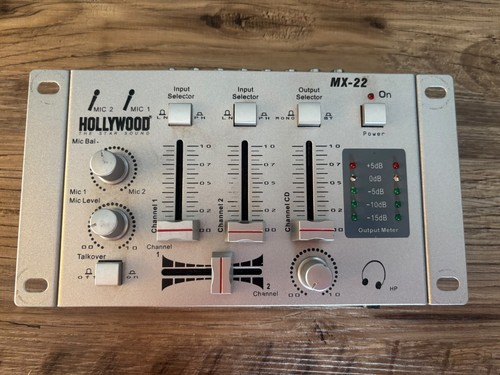 Mischpult hollywood dj - mischpult,, mx-22,