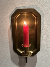 Wand Kerzenhalter, Messing