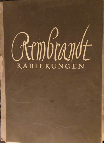 Rembrandt radierungen walter - radierungen,