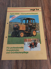 Original Prospekt Agria 6900 Kompaktschlepper Schlepper Traktor