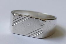 Ring schlicht zeitlos 925 Silber Vintage 70er ring silver 