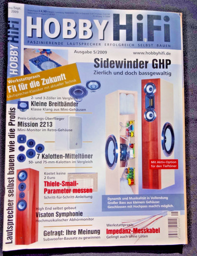 Hobby hifi visaton - hifi, 8/09,visaton