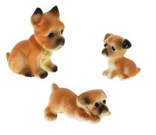 3 x BOXER Hund Figur