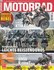 M2203 + Top-Test BMW R nineT Pure + BMW F 850 GS im Vergleich + MOTORRAD 03/2022