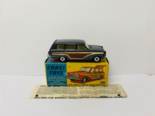 Corgi toys 491 ford consul - toys,
