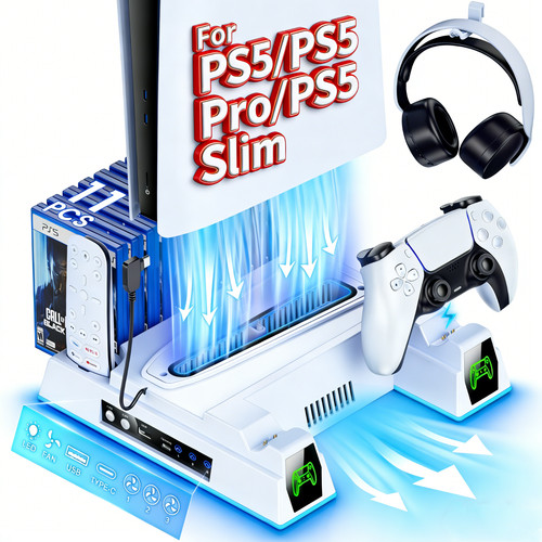 Ps5 stand cooling - ps5,