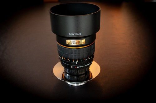 Samyang 85mm 4 - f/1.4, aspherical