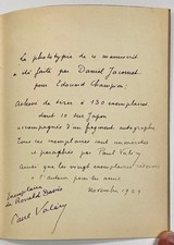 VALERY. Paul.  Heft B. 1910