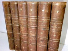 Werke: 6 Bände (von6) Oeuvres choisies de D. Diderot. Publiées en six volumes et