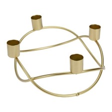 Kerzenständer gold Metall