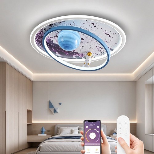 Led cartoon astronauten - led,