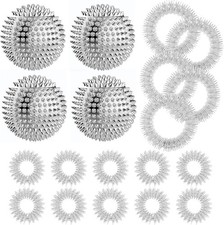  4 Stück Igelball Metall