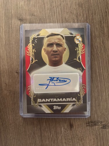 Jose santamaria auto - auto, topps