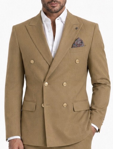Luxus herren anzug - luxus, camel
