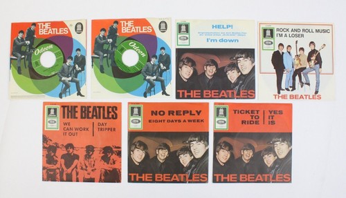 Beatles singles odeon - 7,