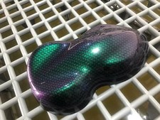 Wassertransferdruck Folie Carbon Chameleon - 50cm breit