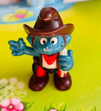 Cowboy Schlumpf mit Lasso / Seil 20122 - Die Schlümpfe Smurfs Peyo Schleich 80er