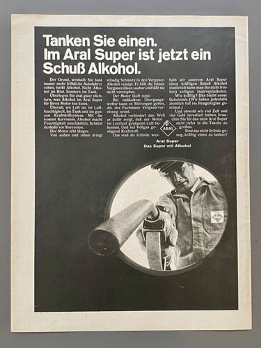 1968 tanken sie einen - tanken, aral