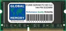 512MB PC100 100MHz 144-PIN SDRAM SODIMM SPEICHER RAM FÜR IBOOK G3 & POWERBOOK G4