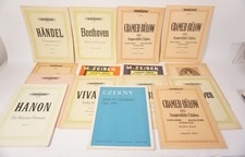 Antike Notenblätter Klavier