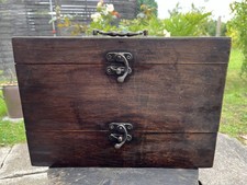 Geschenkbox Weinflasche Flaschen Kiste Holz Geschenk Tragbar