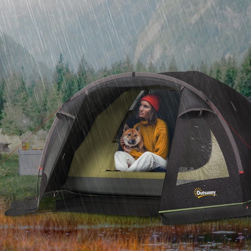 Outsunny campingzelt für - für, 2