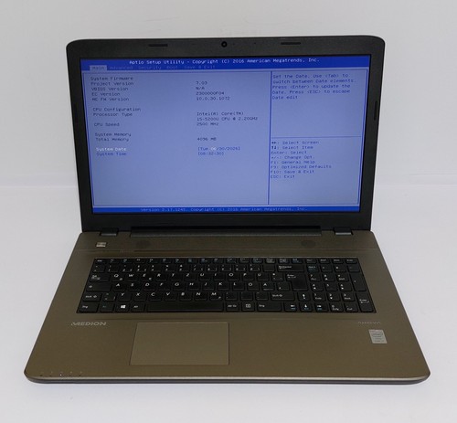 Medion akoya e7416 mit - medion, 17,3"