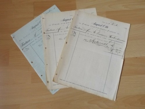 Rechnungen 1899 1900 - 3,