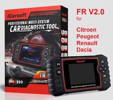 iCarsoft FR V2.0 für Citroen Peugeot Renault Dacia Fiat Diagnosegerät DEUTSCH